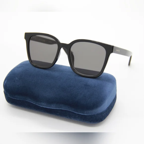 NEW GUCCI SUNGLASSES GG1346SK 001 UNISEX EYEWEAR BLACK GUCCI - Picture 1 of 11